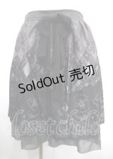 axes femme POETIQUE / Disney ドリームパネル柄スカート M 黒 Y-25-03-26-168-AX-SK-SZ-OS