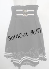 axes femme POETIQUE / ウエストデザインミニスカート M 黒 Y-25-03-26-176-AX-SK-SZ-ZY