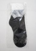 axes femme POETIQUE / レースフリルクルー丈ソックス  黒 Y-25-03-26-021-AX-ZA-SZ-ZY