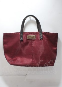 画像1: axes femme / チョコモチーフランチトート F ワイン Y-25-03-26-025-AX-BG-SZ-ZY
