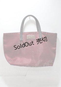 画像1: axes femme / チョコモチーフランチトート F ワイン Y-25-03-26-025-AX-BG-SZ-ZT-K020