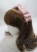画像1: m petit by misako / NINA'sコラボ AM*NIリボンカチューシャ  中桃 Y-25-03-26-037-LO-AC-SZ-ZY (1)