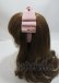 画像2: m petit by misako / NINA'sコラボ AM*NIリボンカチューシャ  中桃 Y-25-03-26-037-LO-AC-SZ-ZY (2)
