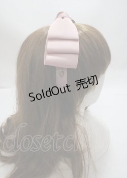 画像3: m petit by misako / NINA'sコラボ AM*NIリボンカチューシャ  中桃 Y-25-03-26-037-LO-AC-SZ-ZY