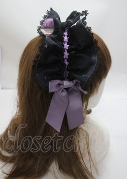 画像3: axes femme kawaii / ハロウィンナイトカチューシャ F 黒 Y-25-03-26-038-AX-AC-SZ-ZY