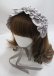 画像1: axes femme kawaii / プチリボンヘッドドレス F グレー Y-25-03-26-040-AX-AC-SZ-ZY (1)