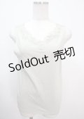 axes femme / レース使い前後2WAYタンク M ミント Y-25-04-01-043-AX-TO-SZ-ZI