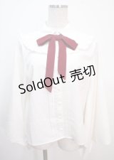 Favorite / 和袖ブラウス  白 Y-25-04-01-052-LO-BL-SZ-ZY