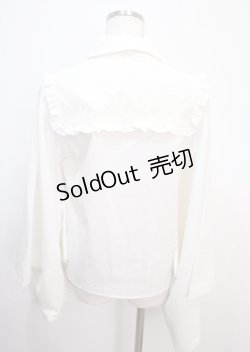 画像2: Favorite / 和袖ブラウス  白 Y-25-04-01-052-LO-BL-SZ-ZY