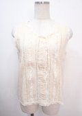 INGEBORG / ピンタックノースリブラウス  キナリ Y-25-04-01-053-LO-BL-SZ-ZY