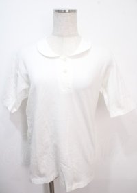 KANEKO ISAO / 半袖カットソー  白 Y-25-04-01-057-EL-TO-SZ-ZY