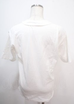 画像2: KANEKO ISAO / 半袖カットソー  白 Y-25-04-01-057-EL-TO-SZ-ZY