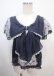 画像1: axes femme / リボンディテールプルオーバー M 紺 Y-25-04-01-065-AX-TO-SZ-ZY (1)