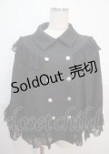 axes femme / リボン付レースフリルコート F 黒 Y-25-04-01-089-AX-JA-SZ-ZI