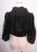 画像2: axes femme NOSTALGIE / 袖刺繍入りブラウス M 黒 Y-25-04-01-103-AX-BL-SZ-ZY (2)