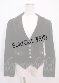 axes femme / ベロアジャケット  茶 Y-25-04-01-106-AX-JA-SZ-ZY