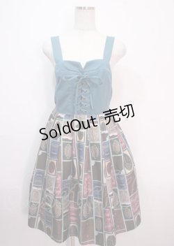 画像1: axes femme POETIQUE / ショコラトリーキャミワンピース M グリーン Y-25-04-01-114-AX-OP-SZ-OS