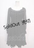 axes femme / ワンピース M 黒 Y-25-04-01-120-AX-OP-SZ-ZY