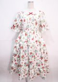 axes femme kawaii / クラシックベリーワンピース  白 Y-25-04-01-123-AX-OP-SZ-OS