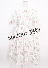 axes femme kawaii / クラシックベリーワンピース  白 Y-25-04-01-123-AX-OP-SZ-OS