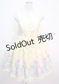 Angelic Pretty / Tulip Bouquetジャンパースカート  イエロー Y-25-04-01-126-AP-OP-SZ-ZY