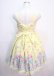 画像2: Angelic Pretty / Tulip Bouquetジャンパースカート  イエロー Y-25-04-01-126-AP-OP-SZ-ZY (2)