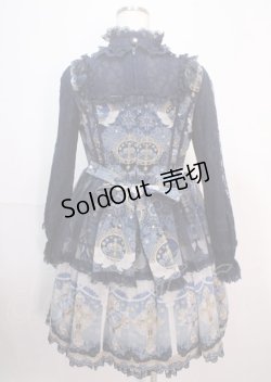 画像2: Angelic Pretty /Celestialドレス  紺 Y-25-04-01-127-AP-OP-SZ-ZY