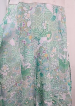 画像4: Qutie Frash / 着物プリーツチュニック  ミント Y-25-04-01-132-QU-TO-SZ-ZY