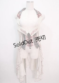 画像1: Ozz oneste / 紅葉風靡ベストワンピース  ベージュ Y-25-04-01-133-OO-OP-SZ-ZY