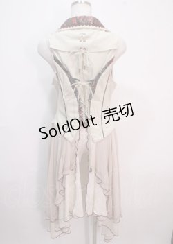 画像2: Ozz oneste / 紅葉風靡ベストワンピース  ベージュ Y-25-04-01-133-OO-OP-SZ-ZY