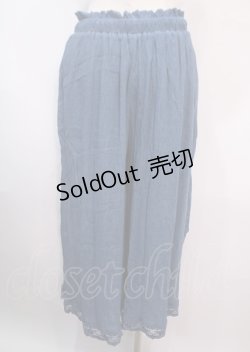 画像2: axes femme / 選べる着丈楊柳ワイドパンツ S 青 Y-25-04-01-136-AX-PA-SZ-ZI
