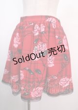 MILK / ラヴィアンローズスカート  レッドベース Y-25-04-01-142-ML-SK-SZ-ZY