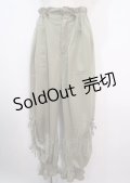 axes femme POETIQUE / 裾リボン付きパンツ M カーキ Y-25-04-01-147-AX-PA-SZ-ZY