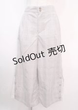 axes femme / ガウチョパンツ M グレー Y-25-04-01-168-AX-PA-SZ-ZY
