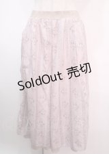 axes femme / ブーケストライプガウチョポンチョ M ピンク Y-25-04-01-169-AX-PA-SZ-ZY