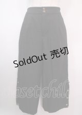 axes femme / ガウチョパンツ M 黒 Y-25-04-01-172-AX-PA-SZ-ZY