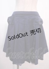axes femme / サイドリボンスカート M 紺 Y-25-04-01-179-AX-SK-SZ-ZY