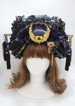 画像1: Atelier Beatrice / 花魁ヘッドピース  青 Y-25-04-01-019-GO-AC-SZ-ZY
