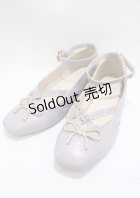 axes femme POETIQUE / ガーリースクエアトゥパンプス L ラベンダー Y-25-04-01-021-AX-SH-SZ-ZY