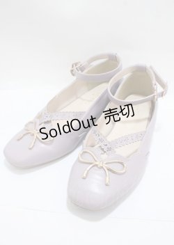 画像1: axes femme POETIQUE / ガーリースクエアトゥパンプス L ラベンダー Y-25-04-01-021-AX-SH-SZ-ZY