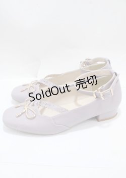 画像2: axes femme POETIQUE / ガーリースクエアトゥパンプス L ラベンダー Y-25-04-01-021-AX-SH-SZ-ZY