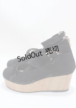 画像2: axes femme kawaii / バレリーナシューズ  黒 Y-25-04-01-023-AX-SH-SZ-ZY