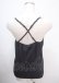 画像2: axes femme / モチーフレースキャミ M 黒 Y-25-04-01-027-AX-TO-SZ-ZY (2)