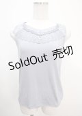 axes femme / バタフライチャーム付きタンク M サックス Y-25-04-01-028-AX-TO-SZ-ZY