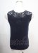 画像2: axes femme / レースビジュータンクトップ M 紺 Y-25-04-01-030-AX-TO-SZ-ZY (2)