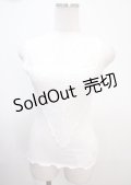 axes femme / レースタンクトップ M 白 Y-25-04-01-037-AX-TO-SZ-ZY
