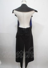 画像2: Moi-meme-Moitie / 後ろ編み上げ燕尾ジレ man ブラック Y-25-04-03-081-MO-JA-SZ-ZY (2)