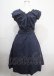 画像2: axes femme / ワンピース M 紺 Y-25-04-03-093-AX-OP-SZ-ZY (2)