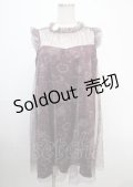 axes femme / トラベルチュール重ねワンピース M ワイン Y-25-04-03-106-AX-OP-SZ-ZI