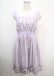 画像1: axes femme POETIQUE / ラビット苺柄ワンピース M ラベンダー Y-25-04-03-108-AX-OP-SZ-ZY (1)